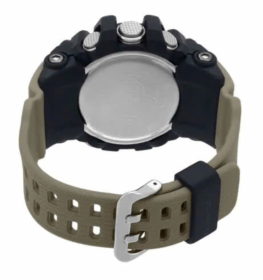 CASIO Men G661 G-Shock Mudmaster GG-1000-1A5DR Black Analog-Digital Dial Brown Resin Strap Watch  4.1